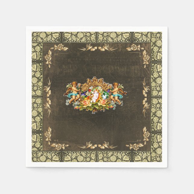 Vintage 114 pappersservett (Framsidan)