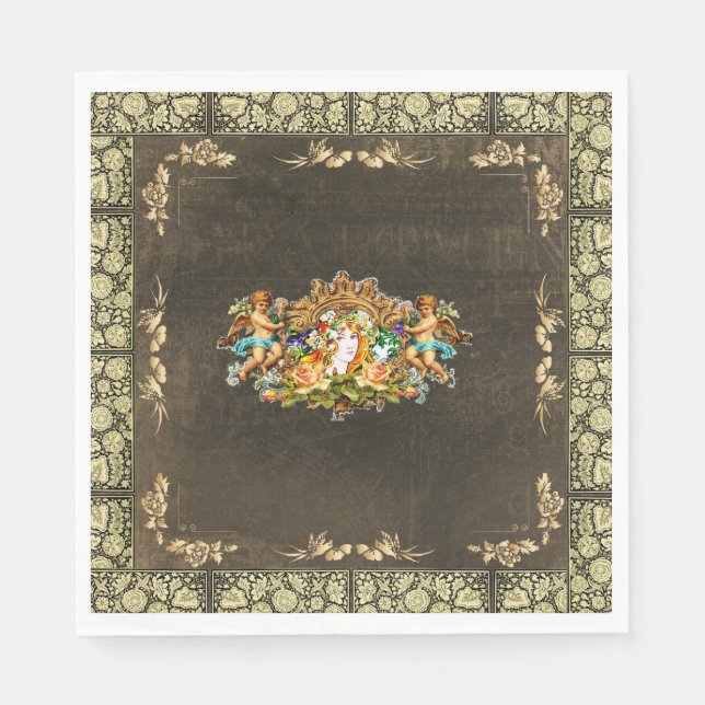 Vintage 114 pappersservett (Framsidan)