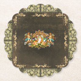 Vintage 114 underlägg papper