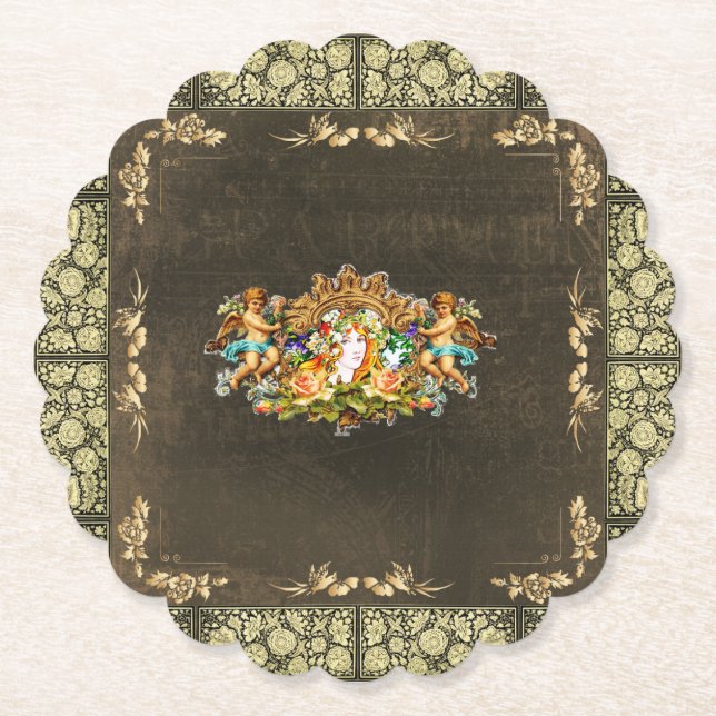 Vintage 114 underlägg papper (Framsida)