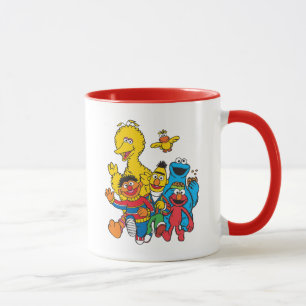 Vintage 123 Gatumiljon Mugg