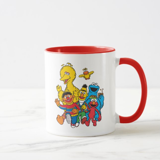 Vintage 123 Gatumiljon Mugg (Höger)