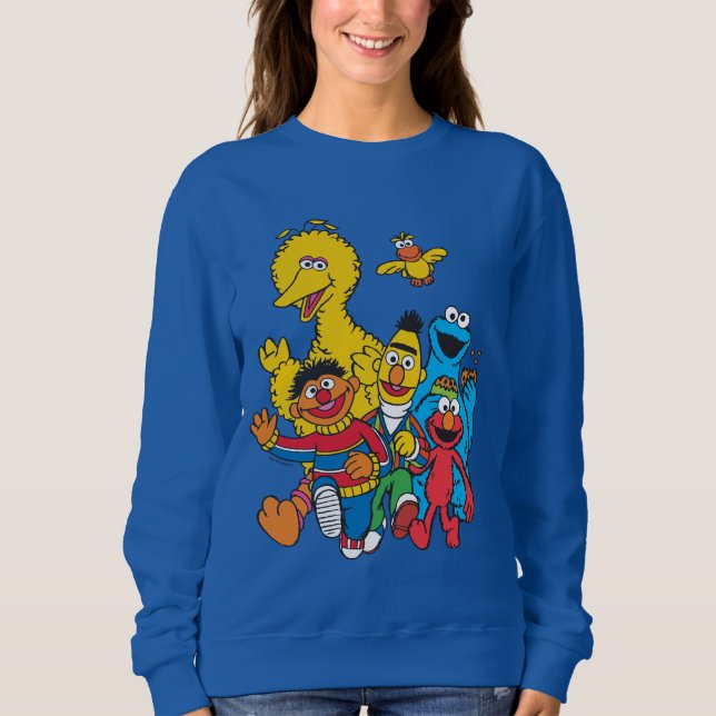 Vintage 123 Sesame Street 2 T Shirt (Framsida)