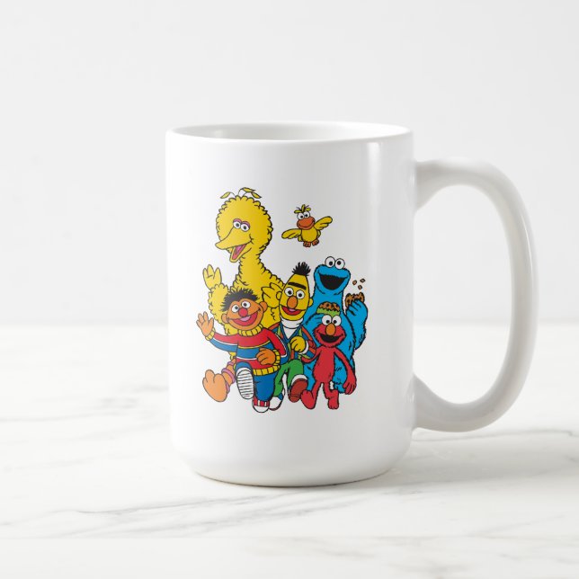 Vintage 123 Sesame Street Kaffemugg (Höger)