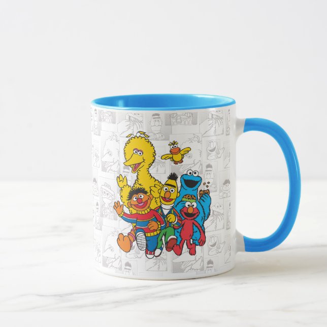 Vintage 123 Sesame Street Mugg (Höger)