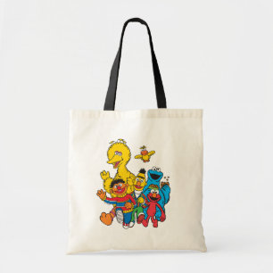 Vintage 123 Sesame Street Tygkasse
