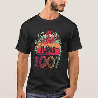 Vintage 15:e födelsedagen Fantastisk sedan juni 20 T Shirt