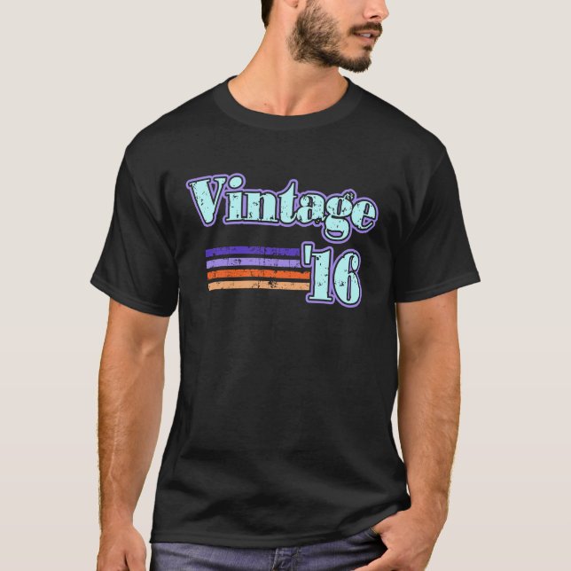 Vintage 16 t shirt (Framsida)