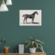 Vintage 1800s Engelska Tävling-hästar - Tävla Hors Poster (Living Room 1)