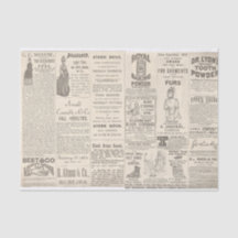 Vintage 1889 Annonsering
