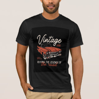 Vintage 1890 Klassisk bil - Retro Automotive T Shirt