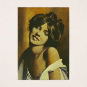 Vintage 1900:s Mode ACEO-Affärskort Visitkort