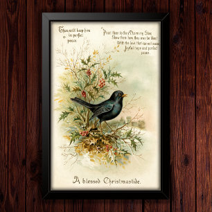 Vintage 1908 Helgdag konst. Poster