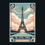 Vintage 1910 Paris Eiffel Torn Art Deco Poster<br><div class="desc">・ Den här fantastiska Art Deco-stil-poster har en vintage som skildrar Eiffel Torn. Den rena linjer och djärva designen firar elegansen i Paris och fångar den tidlösa skönheten i stadens arkitektur och charm. Perfekt för älskare i Paris, vintage resor art och återdiktare, detta biet kommer att tillföra Fransken en aning...</div>