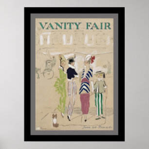 Vintage 1914, Vanity Fair Poster