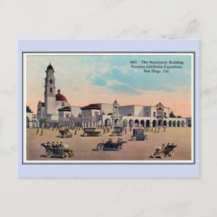 Vintage 1915 Panama California Expo San Diego 3 Vykort