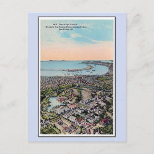 Vintage 1915 Panama California Expo San Diego 5 Vykort