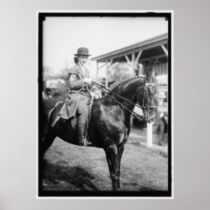 Vintage 1916 - Hästbildspel Poster