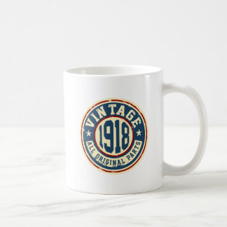 Vintage 1918 alla originaldelar kaffemugg