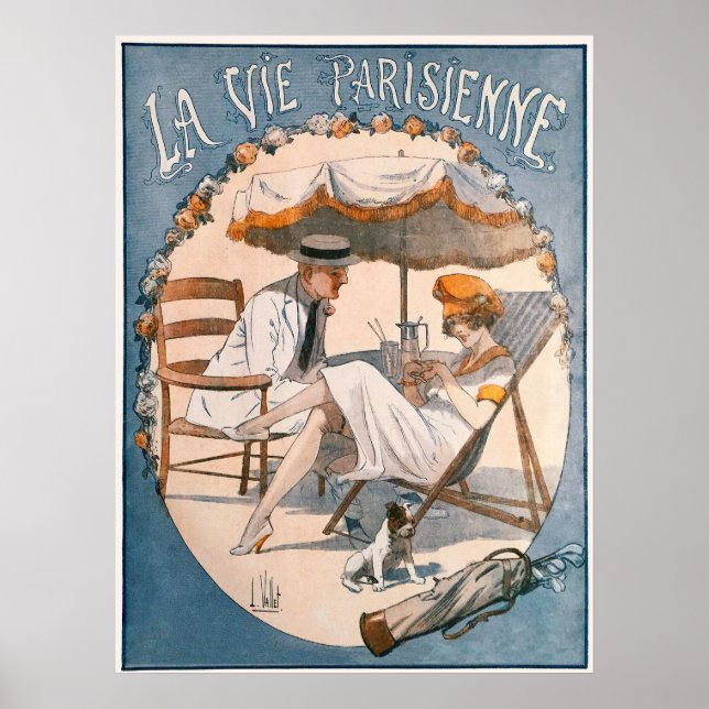 Vintage 1919 Golf-utskrift Poster (Framsidan)