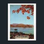 Vintage 1920-talet Sjö Maggiore Stresa italiensk r Vykort<br><div class="desc">Toppen med hög upplösning från 1927. Sjö Maggiore (italienska: Lago Maggiore, "underbara sjö") är ett stort sjö som ligger söder om Alpernorna. Det är det näst största sjö i Italien och det största sjö i kantonen Ticino i Schweiz. Stresa: Stresa är en stad och kommun med cirka 5 000 invånare...</div>