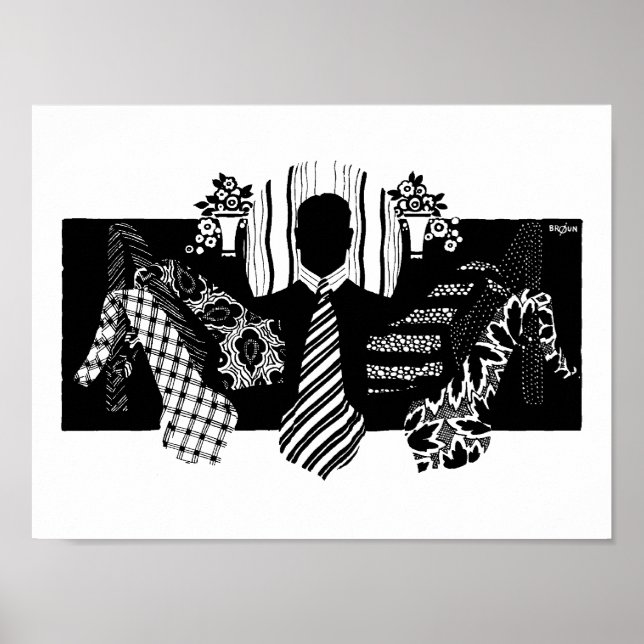 Vintage 1920-talets Manar Ad Poster (Framsidan)