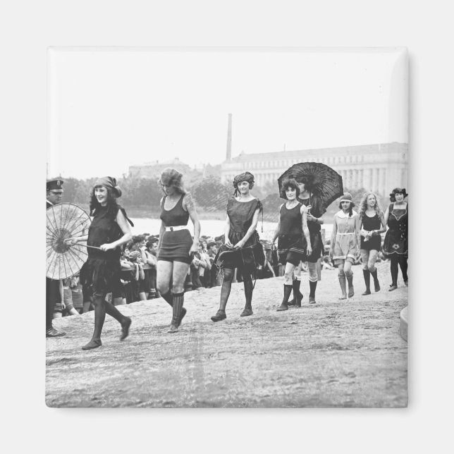 Vintage 1922: Beauty Show Glamor Girls Magnet (Framsidan)