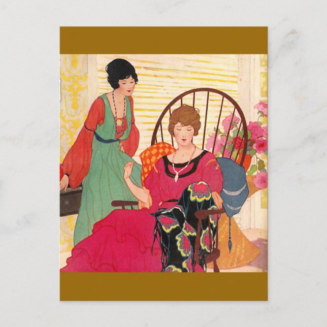 Vintage 1923 vykort (Framsida)