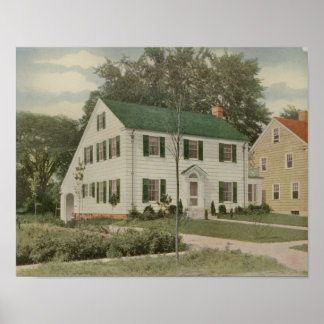 Vintage 1927 - Utskrift av 10A7-layout Poster