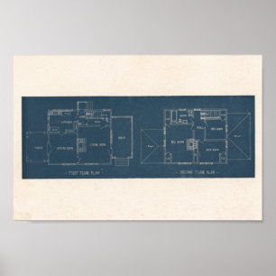 Vintage 1927 - Utskriftslayout för parlamentets de Poster