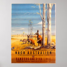 Vintage (1930-talet) Tysk HAPAG-kryssningsresa