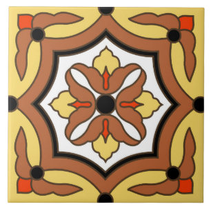 Vintage 1930-talets Wrigley Island Wrigley Tile Kakelplatta