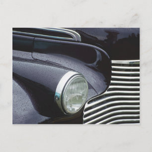 Vintage 1930s - foto av klassiskt bilgaller vykort