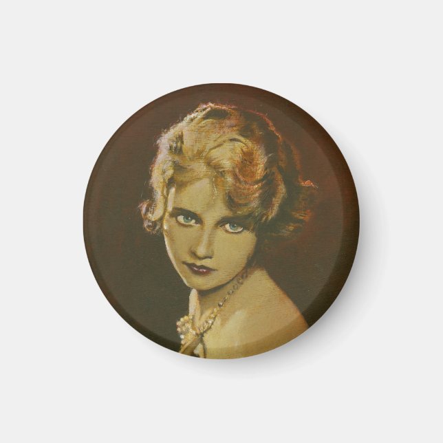 Vintage 1930's Mode Magnet (Framsidan)