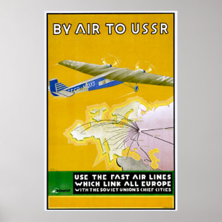Vintage 1935 Affisch för turistresor