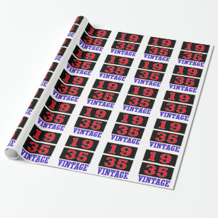 Vintage 1935 presentpapper