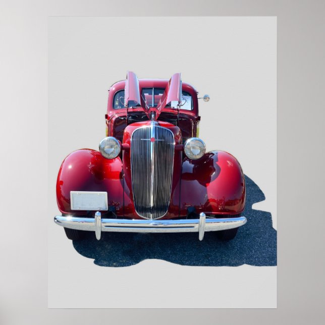 Vintage 1936 Chevrolet Poster (Framsidan)