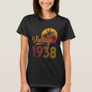 Vintage 1938 gjord 1938 85:e födelsedag, 85:e året t shirt