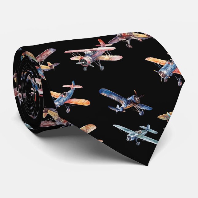 Vintage 1940-tals flygplan slips (Rullad)