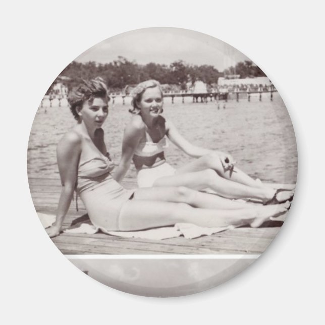 Vintage 1940s Magnet (Framsidan)