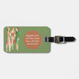 Vintage 1940s Mode V2 Bagagebricka