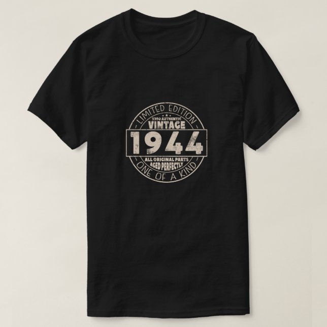 Vintage 1944: Fågelgåva T Shirt (Design framsida)