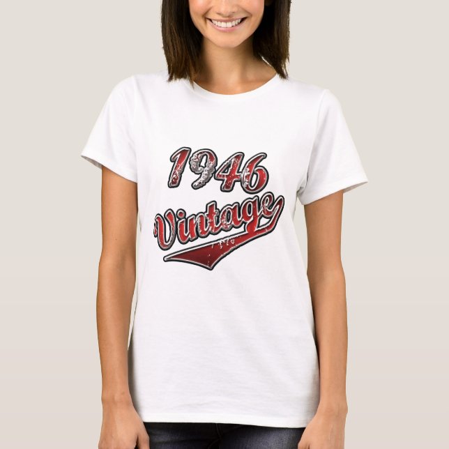 Vintage 1946 t-shirt (Framsida)