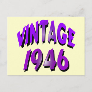 Vintage 1946 vykort