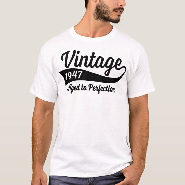 Vintage 1947 t shirt (Framsida)