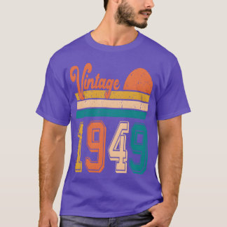 Vintage 1949 födelsedagspresent vintage t shirt