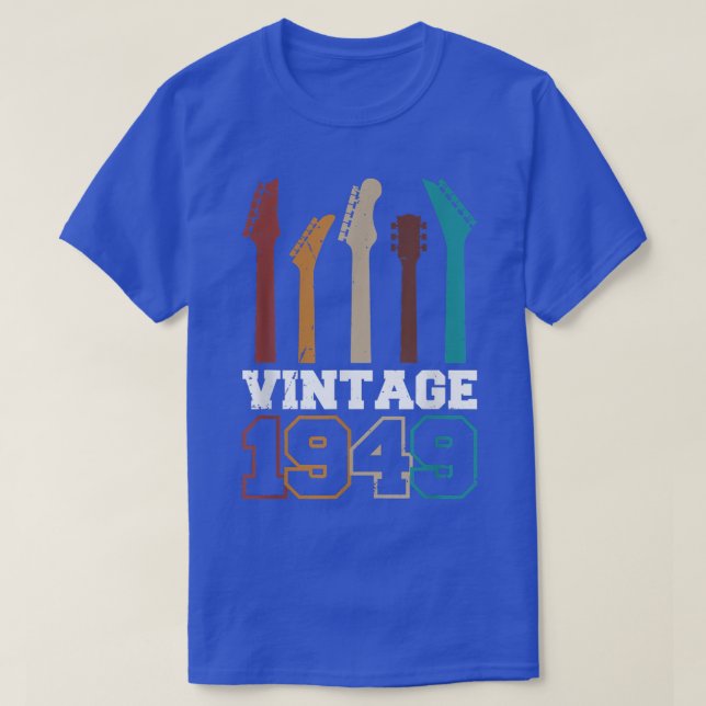Vintage 1949Guitar 3096 T Shirt (Design framsida)