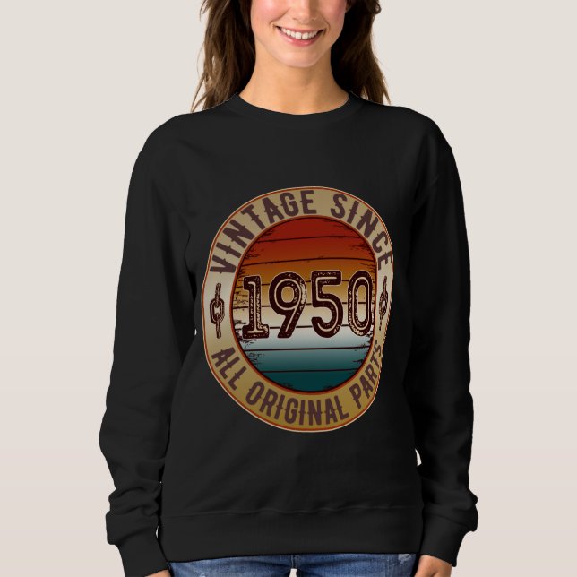 vintage 1950 alla originaldelar  t shirt (Framsida)