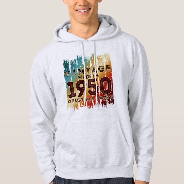 vintage 1950 originaldelar  hoodie (Framsida)
