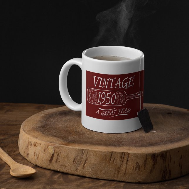 Vintage 1950: Underbara Kaffet Mugg (Skapare uppladdad)